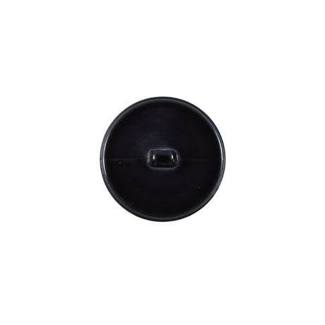 Italian Charcoal Plated Bevel-Cut Button - 24L/15mm