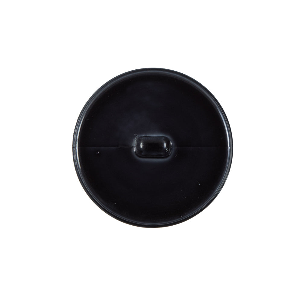 Italian Charcoal Plated Bevel-Cut Button - 36L/23mm