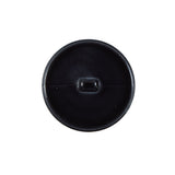 Italian Charcoal Plated Bevel-Cut Button - 36L/23mm