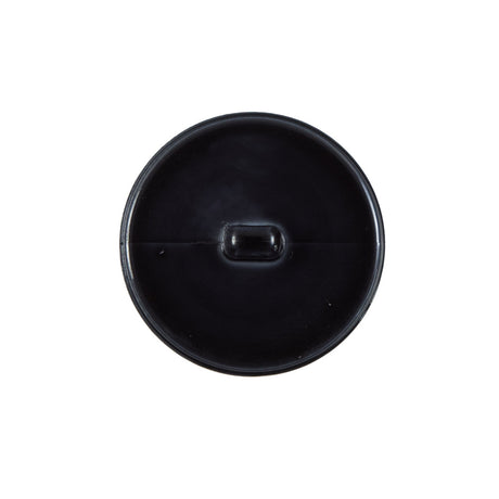 Italian Charcoal Plated Bevel-Cut Button - 36L/23mm