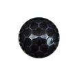 Italian Charcoal Plated Bevel-Cut Button - 36L/23mm