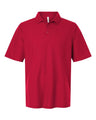 Harriton Men's Maverick CVC Pique Polo