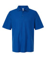 Harriton Men's Maverick CVC Pique Polo
