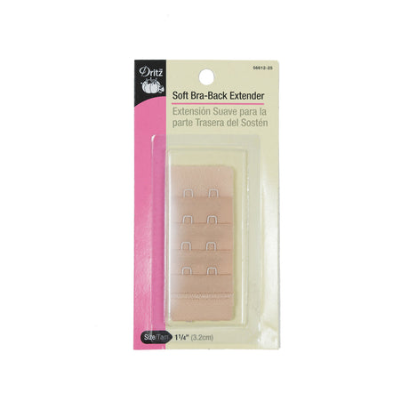 Dritz Nude Soft Bra Back Extender - 1.25" x 3"