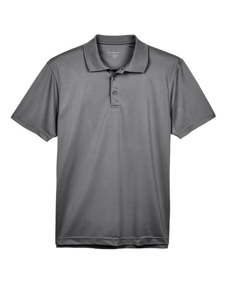 Harriton Men's Polyester Jersey Polo