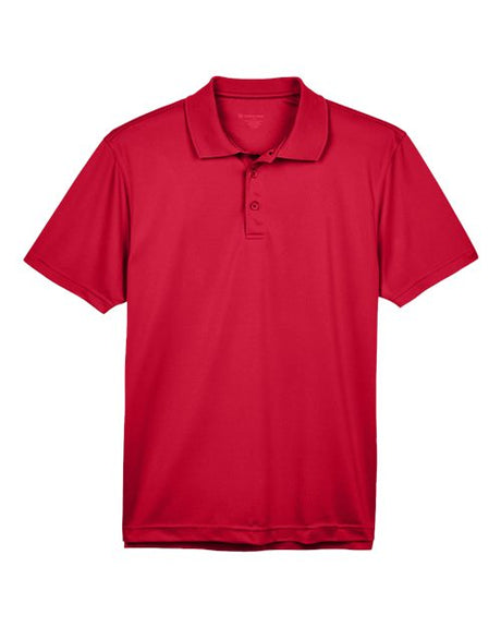 Harriton Men's Polyester Jersey Polo