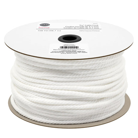 Dritz Home 3/16" Cable Cord - White - 108yds