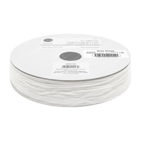 Dritz Home 3/32" Cable Cord - White - 144yds