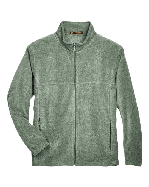 Harriton Men's Full-Zip Fleece Jacket