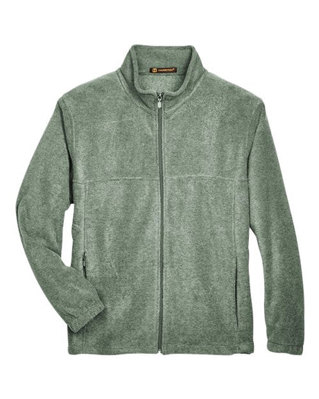 Harriton Men's Full-Zip Fleece Jacket