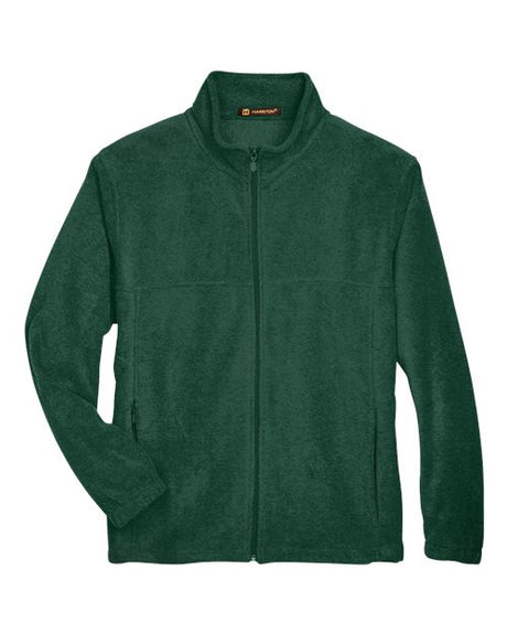 Harriton Men's Full-Zip Fleece Jacket