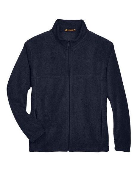 Harriton Men's Full-Zip Fleece Jacket