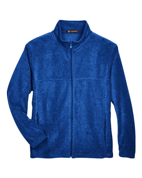 Harriton Men's Full-Zip Fleece Jacket