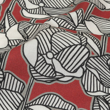 Mood Exclusive Floating World Stretch Cotton Poplin