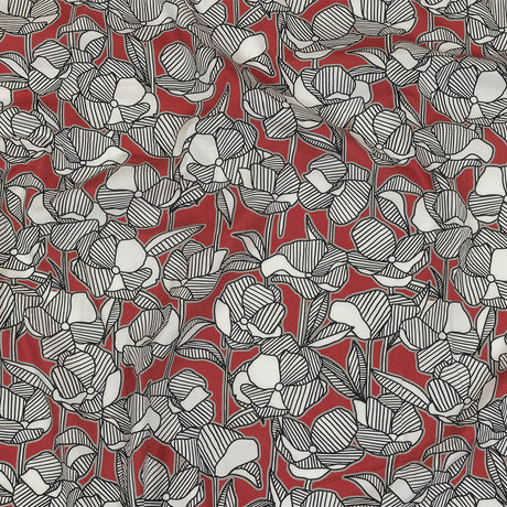Mood Exclusive Floating World Stretch Cotton Poplin