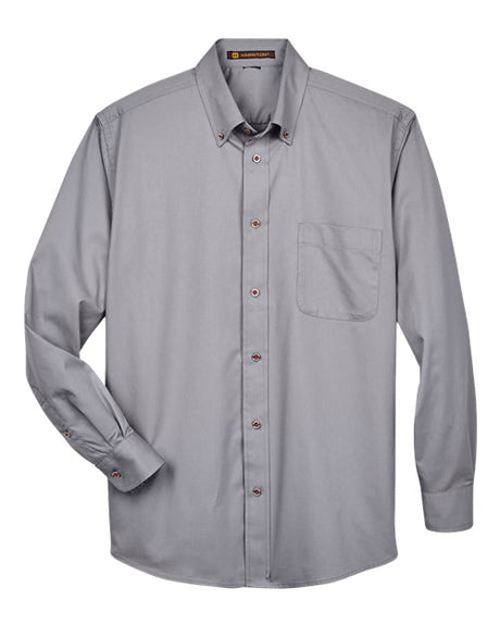Harriton Men's Easy Blend Twill Shirt