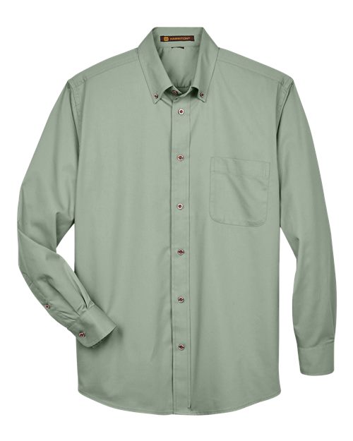 Harriton Men's Easy Blend Twill Shirt