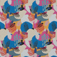 Cotton Poplin - Pink, Blue and Yellow Abstract - Etudier en Spontaneite Print - Mood Exclusive Avenable Collection