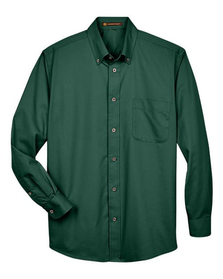 Harriton Men's Easy Blend Twill Shirt