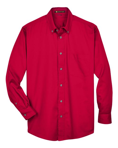 Harriton Men's Easy Blend Twill Shirt