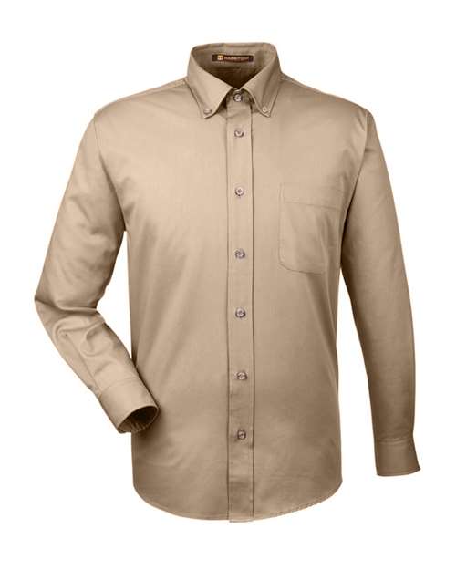 Harriton Men's Easy Blend Twill Shirt