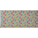 Cotton Poplin - White and Green Leaves and Dots - Botanique a La Discotheque Print - Mood Exclusive Avenable Collection