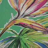 Cotton Poplin - Kelly Green Floral - Creativite Epanouie Print - Mood Exclusive Avenable Collection