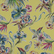 Cotton Poplin - Vibrant Yellow Floral - Creativite Epanouie Print - Mood Exclusive Avenable Collection