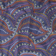 Mood Exclusive Danse des Fleurs Blue Cotton Poplin