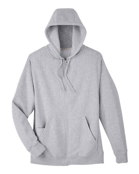 Team 365 Unisex Zone HydroSport Heavyweight Full-Zip Hooded Sweatshirt
