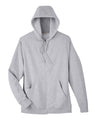 Team 365 Unisex Zone HydroSport Heavyweight Full-Zip Hooded Sweatshirt