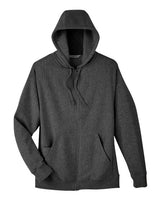 Team 365 Unisex Zone HydroSport Heavyweight Full-Zip Hooded Sweatshirt