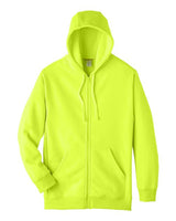 Team 365 Unisex Zone HydroSport Heavyweight Full-Zip Hooded Sweatshirt