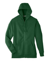 Team 365 Unisex Zone HydroSport Heavyweight Full-Zip Hooded Sweatshirt