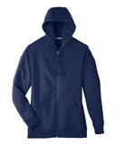 Team 365 Unisex Zone HydroSport Heavyweight Full-Zip Hooded Sweatshirt