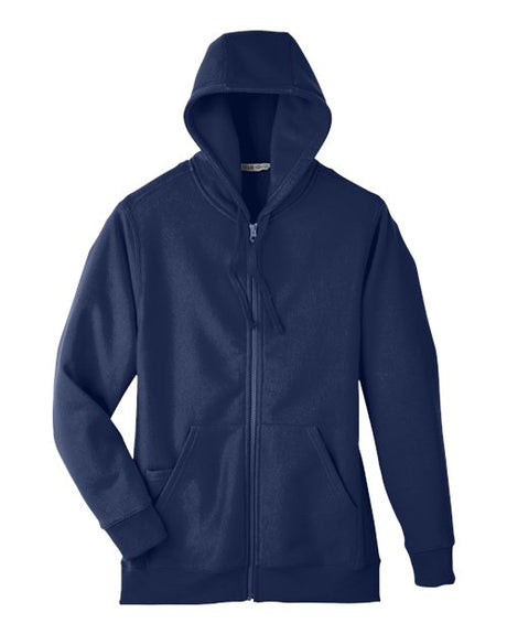 Team 365 Unisex Zone HydroSport Heavyweight Full-Zip Hooded Sweatshirt