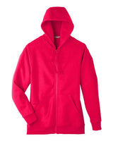 Team 365 Unisex Zone HydroSport Heavyweight Full-Zip Hooded Sweatshirt