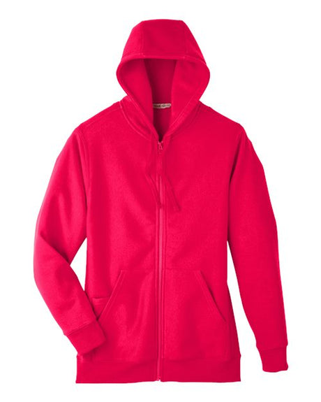 Team 365 Unisex Zone HydroSport Heavyweight Full-Zip Hooded Sweatshirt