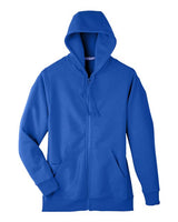 Team 365 Unisex Zone HydroSport Heavyweight Full-Zip Hooded Sweatshirt