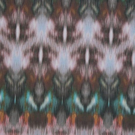 Cotton Poplin - Green and Red Abstract - Rorschach Rainbow Print - Mood Exclusive Avenable Collection