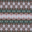 Cotton Poplin - Green and Red Abstract - Rorschach Rainbow Print - Mood Exclusive Avenable Collection
