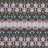 Cotton Poplin - Green and Red Abstract - Rorschach Rainbow Print - Mood Exclusive Avenable Collection