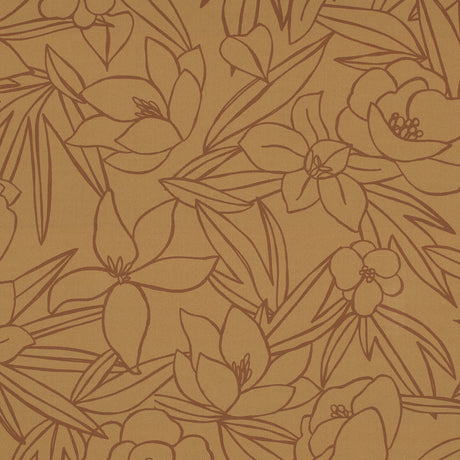 Mood Exclusive Night in Tunisia Orange Cotton Poplin
