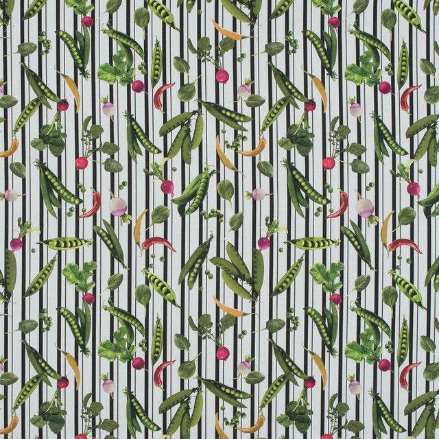 Mood Exclusive White Joy of Friendship Stretch Cotton Sateen