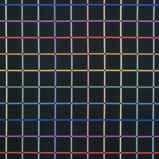 Mood Exclusive Rainbow Windows Stretch Cotton Sateen