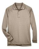 Harriton Men's Advantage Long Sleeve Tactical Polo