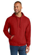 Jerzees® Ultimate Unisex CVC Ring Spun Long Sleeve Hooded Sweatshirt