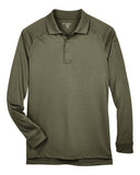 Harriton Men's Advantage Long Sleeve Tactical Polo