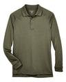 Harriton Men's Advantage Long Sleeve Tactical Polo