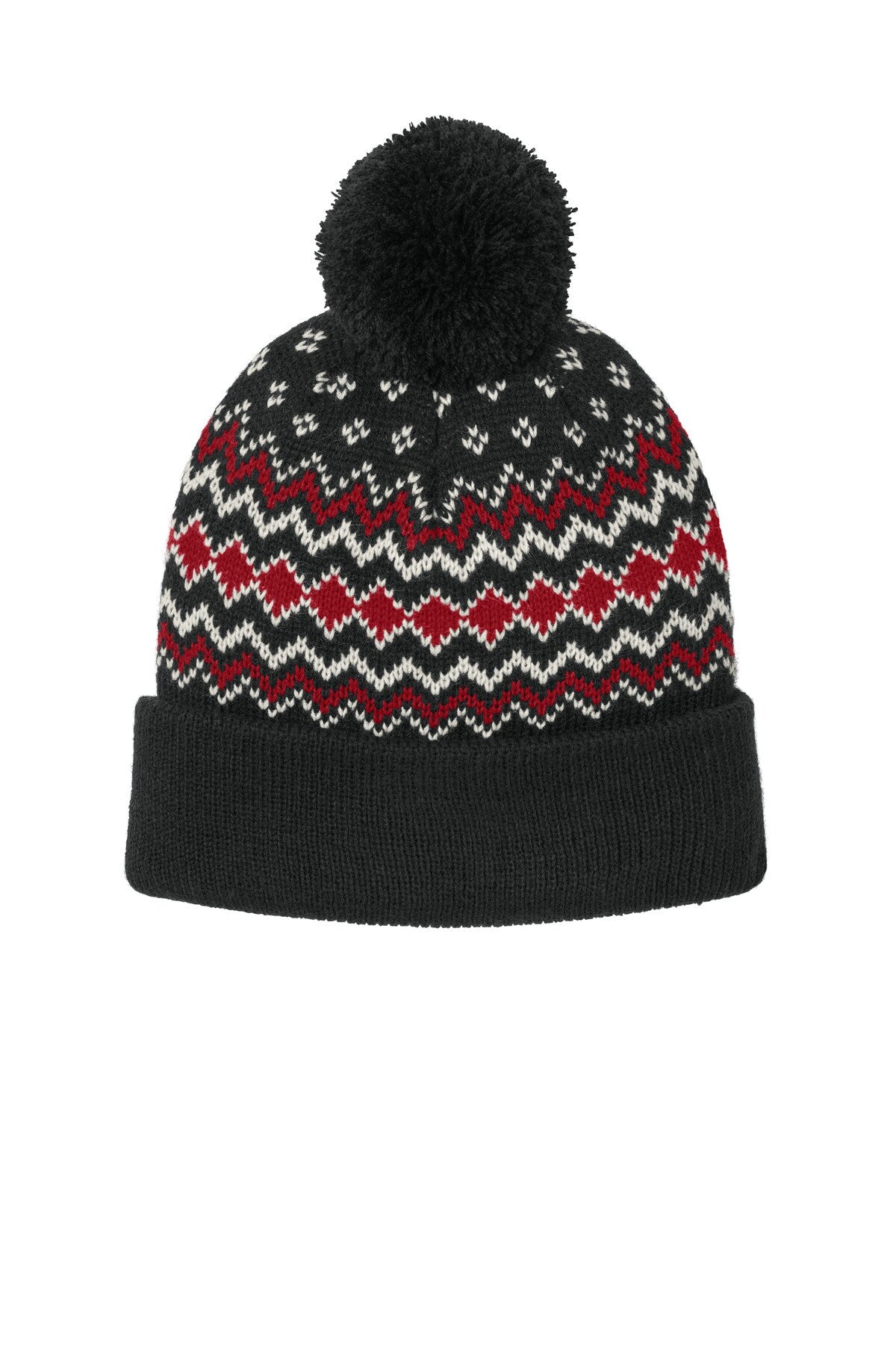 Port Authority® Alpine Pom Beanie